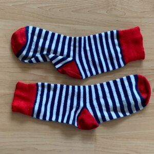 Men's striped crew socks